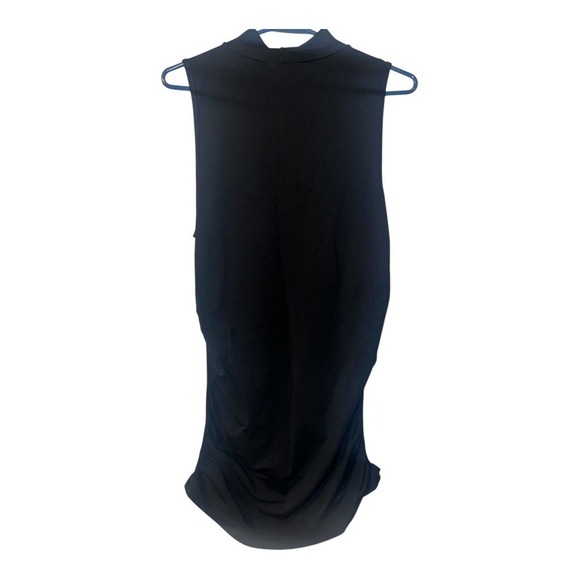 Fabletics Womens Black Mock Neck Tank, Large - Picture 4 of 8